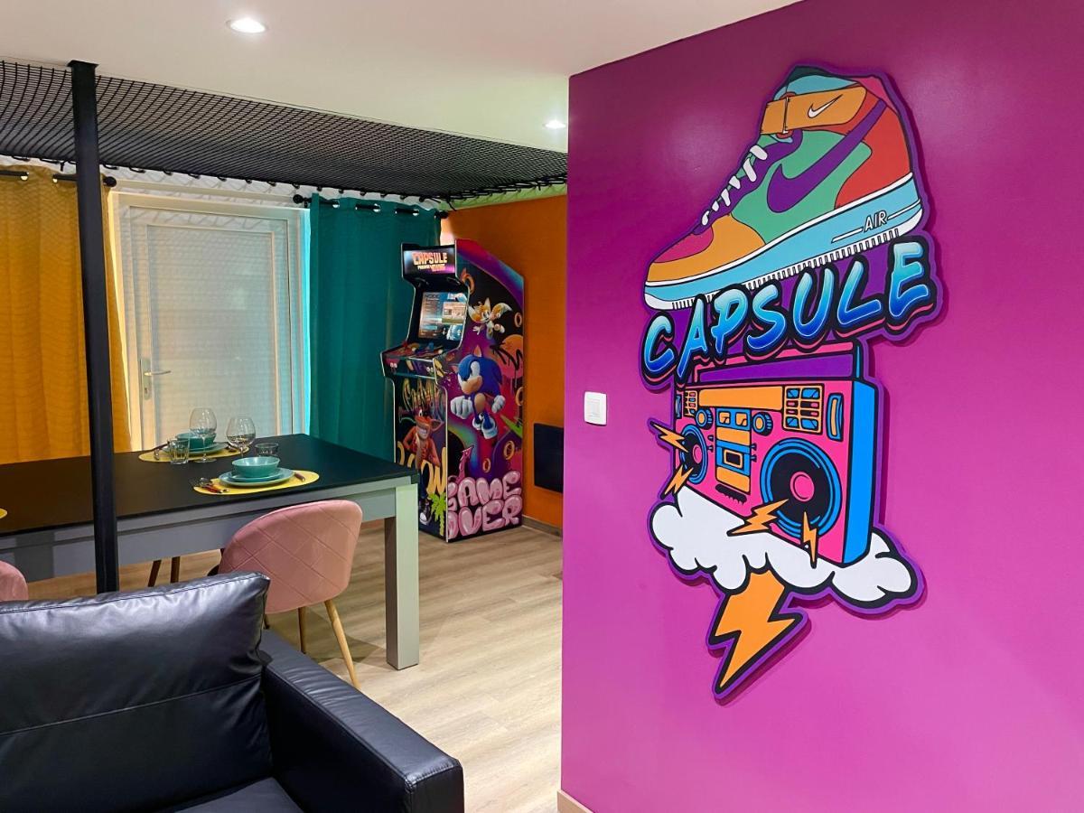 Capsule Forever Young - Jacuzzi - Sauna - Billard - Arcade De Jeux - Netflix & Home Cinema - Ping Pong Hastiere-par-dela Exterior foto